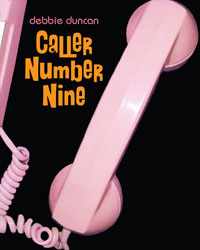 Book cover containing pink phone handset