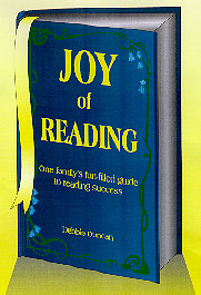 Book cover yellow text on blue background